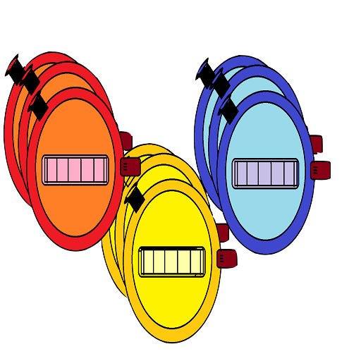 Multiple-Channels counters icon