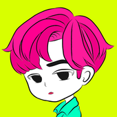Como desenhar BTS icon