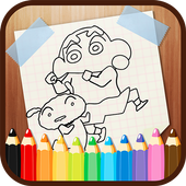 Chan's Coloring Game - Drawings to Paint 🎨 icon