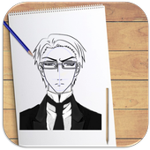 Learn How to Draw Black Butler icon