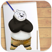How to Draw Kung Fu Panda icon