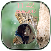Butterfly Keypad Lock Screen icon
