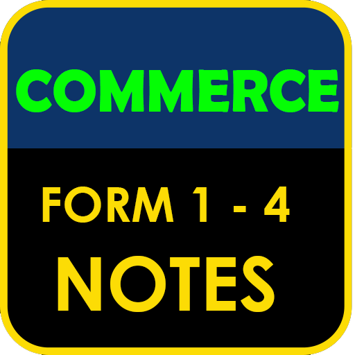 Commerce Notes Form 1 to 4 - For Secondary School icon