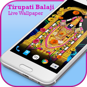 HD Lord Tirupati Balaji Live Wallpaper icon