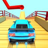 SuperHero Car Stunt Mega Ramp Car Racing