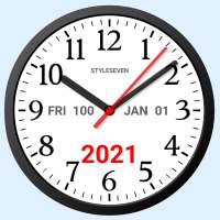 Analog Clock Widget-7 on 9Apps