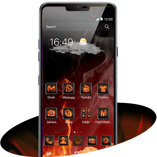 MIUI 10 - Fire Theme icon