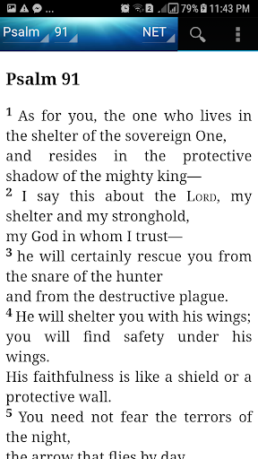 Holy Bible New English Translation(NET) screenshot 4