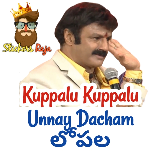 Stickers Raja : Telugu Sticker icon