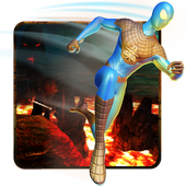 Ninja Warrior Obstacle Course: Floor is Volcano icon