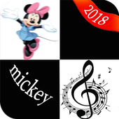 Piano Tiles  cute micky pink icon