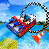 Hover Craft Exploration Jump Stunt Game HD Edition icon