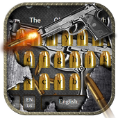 Gun and Bullets Keyboard icon
