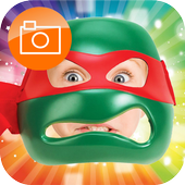 Turtle Mask Photo Stickers icon