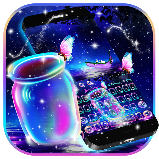 Crystal Sparklling Bottel Keyboard icon