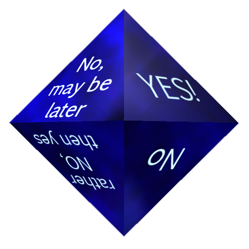 3D beautiful decision maker icon