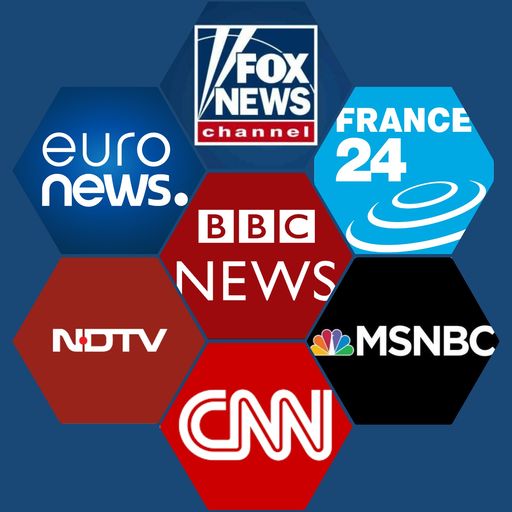 Top 10 Best News Channels - All in One icon