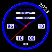 Animated Analog Clock-7 on 9Apps