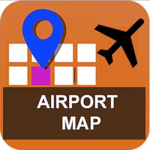 Airport Map icon