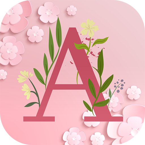 Alphabet Stickers: Text On Photo &amp; Letter Name Art icon