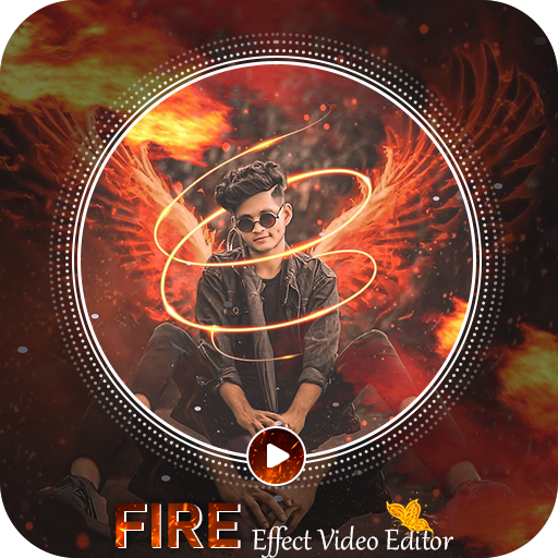 Fire Effect Video Maker icon