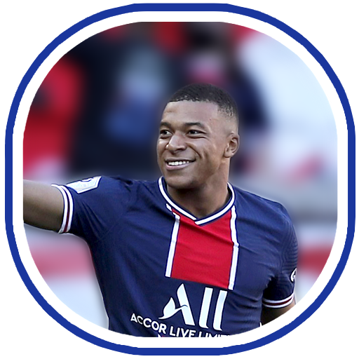 Mbappé football player icon