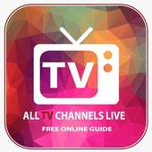 Live TV Channels Free Online Guide icon