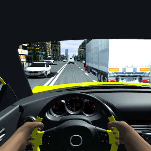 Racing Fast In Car icon