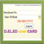 D.EL.ED ADMIT CARD on 9Apps