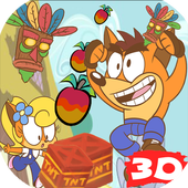 Temple bandicoot jungle adventures icon