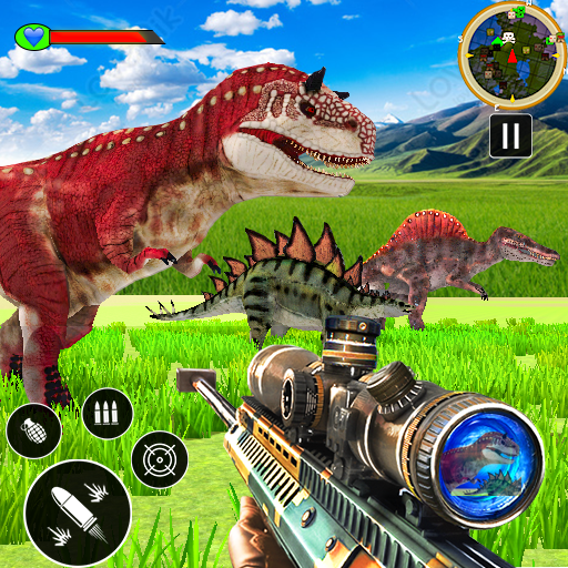 Dino Hunter Game: animal hunt icon