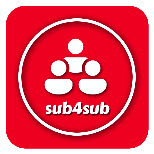 sub4sub-get free sub like and views icon