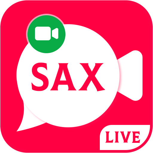 SAX Video Call - Free Live Talk أيقونة