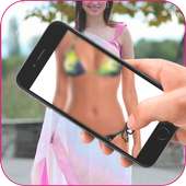 Girl Cloth Body Scanner Naked Sexy Girl Prank App!