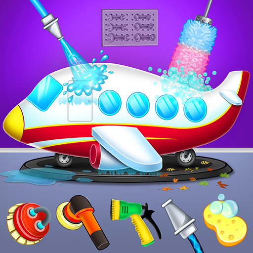 Kids Plane Wash Garage: Kids Plane Games icon