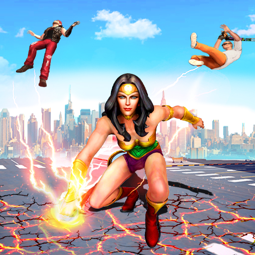 Amazing Super Human: Miami Rope Hero New Game 2021 icon