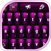 Purple Keyboard icon