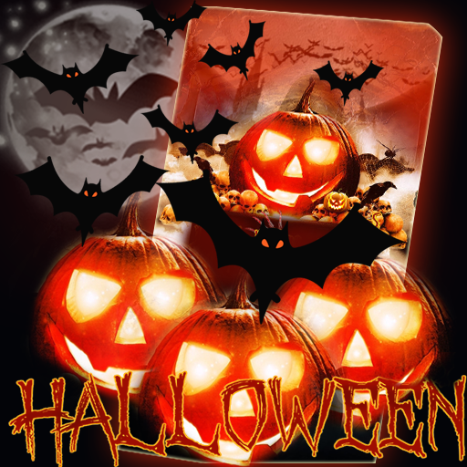 Счастливая тема Хэллоуина 2020 Happy Halloween иконка