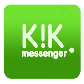 Kik plus Messenger icon