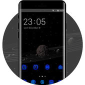 Hi-tech theme technology space interstellar icon