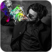 Smoke Effect Photo Editor أيقونة