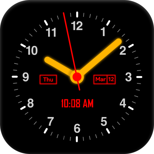 Super Night Watch : Alarm Clock &amp; Clock Wallpapers icon