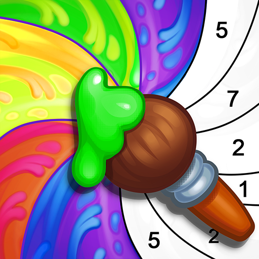 Color Stories: coloring casino &amp; paint art gallery icon