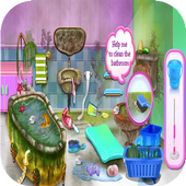 Pinky House Keeping Clean icon