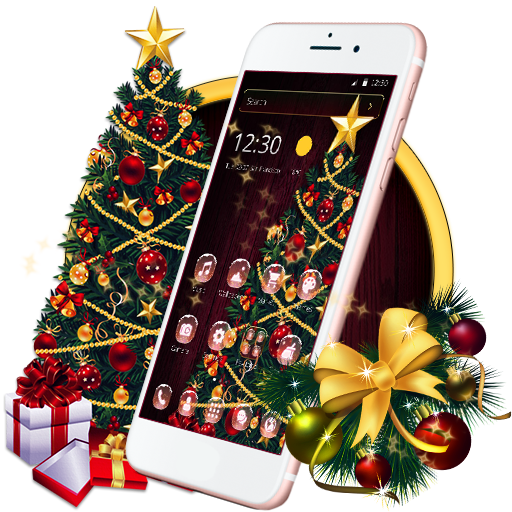 Enlightening Christmas Tree Theme icon