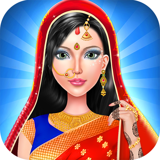 Indian Girls Wedding Designers Makeup &amp; DressUp icon