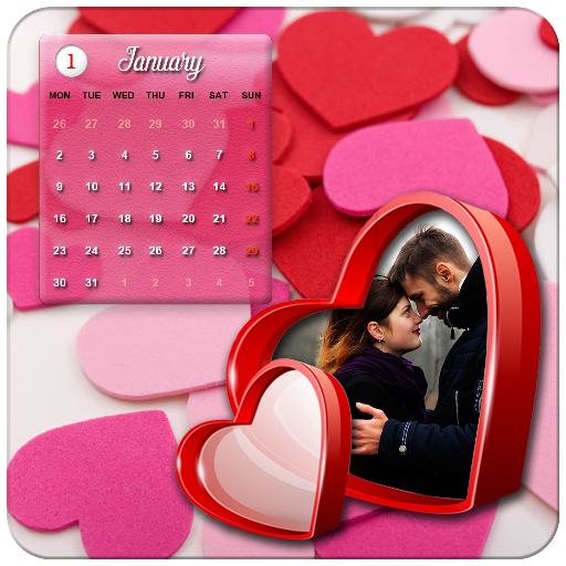 ikon Love GIF Calender Photo Frames