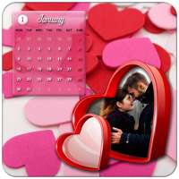 Love GIF Calender Photo Frames