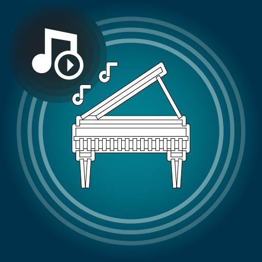 Piano ringtones, piano sounds icon