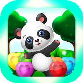 Jelly Pop Baby Panda - Match 3 icon